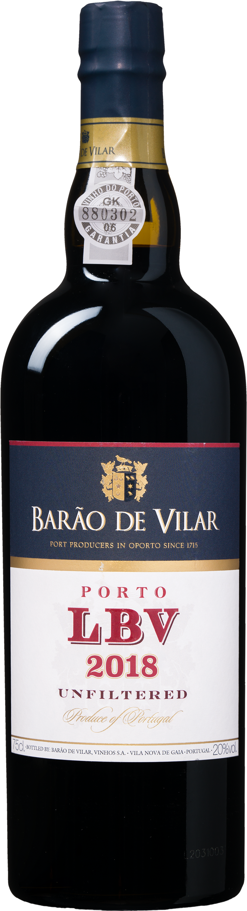 Wijnvoordeel Barão de Vilar 18 Years Old Port