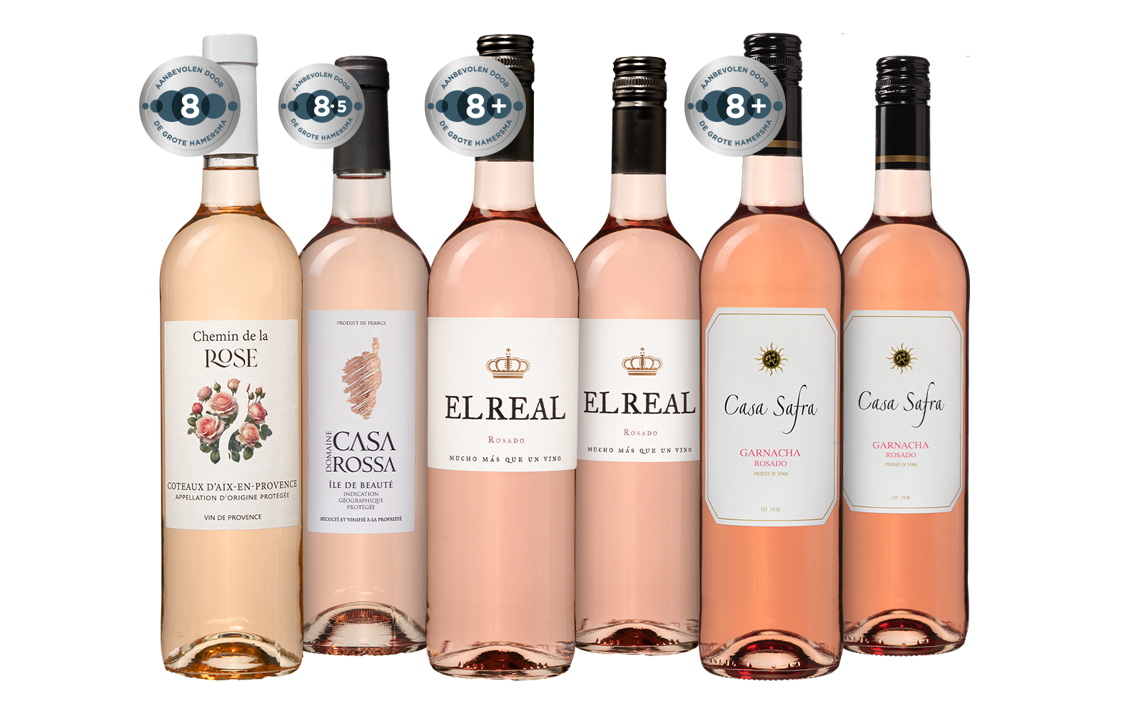 Wijnvoordeel Wijnpakket Rosé Toppers