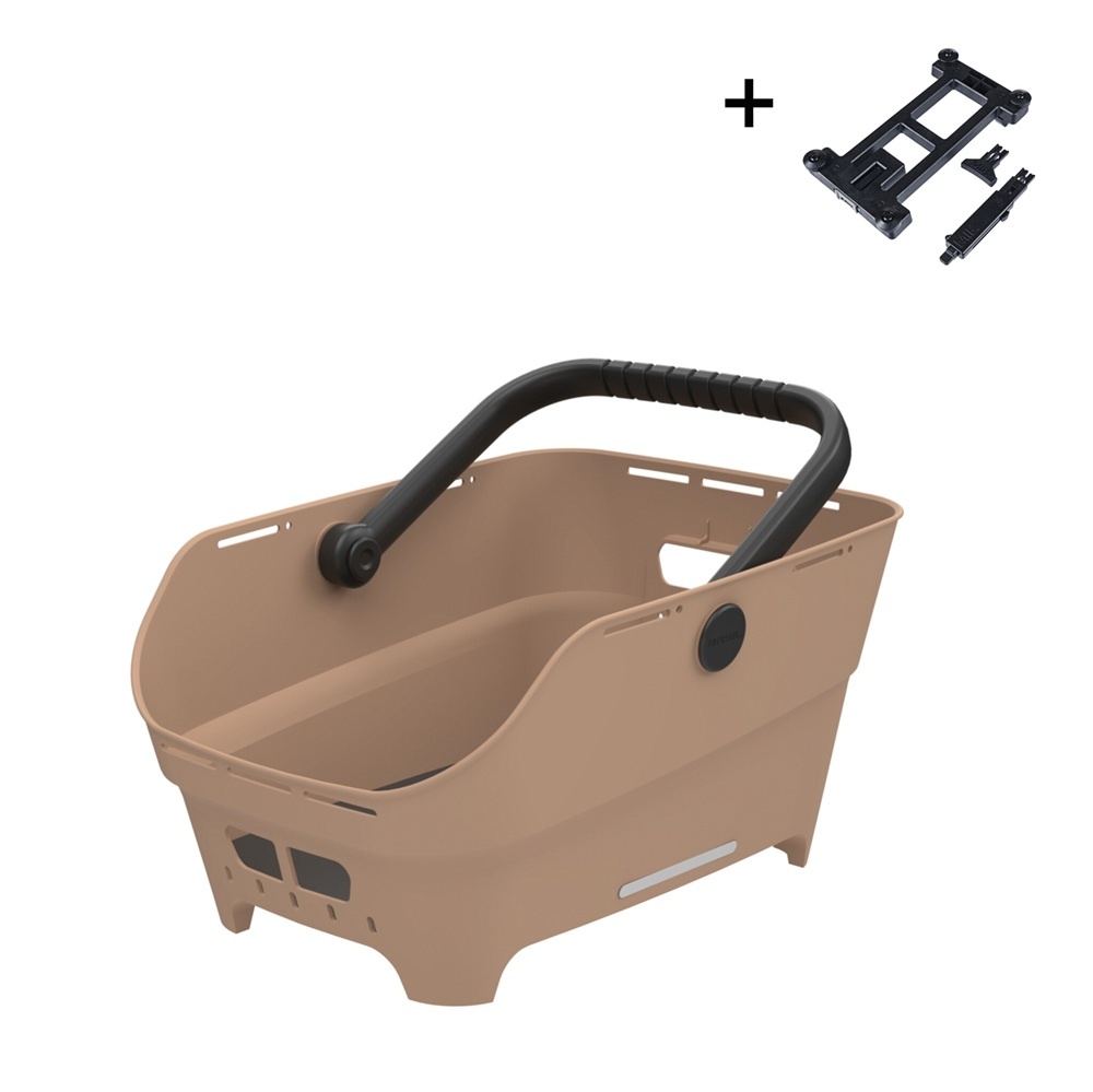 Basil Fietsmand Cento Neo MIK 21L Zand