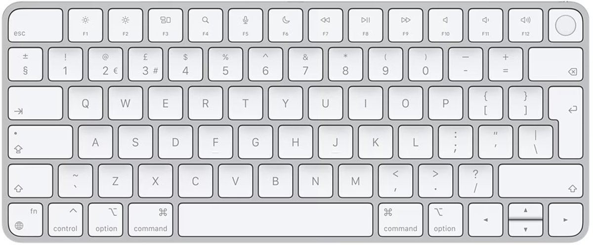 Apple Magic Keyboard met Touch ID QWERTY UK wit