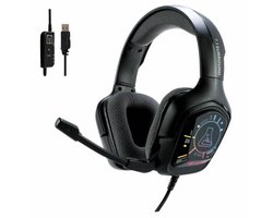 Bekabelde gamingheadset - The G-Lab - KORP COBALT 7.1 - 7.1 surround sound - USB - RGB