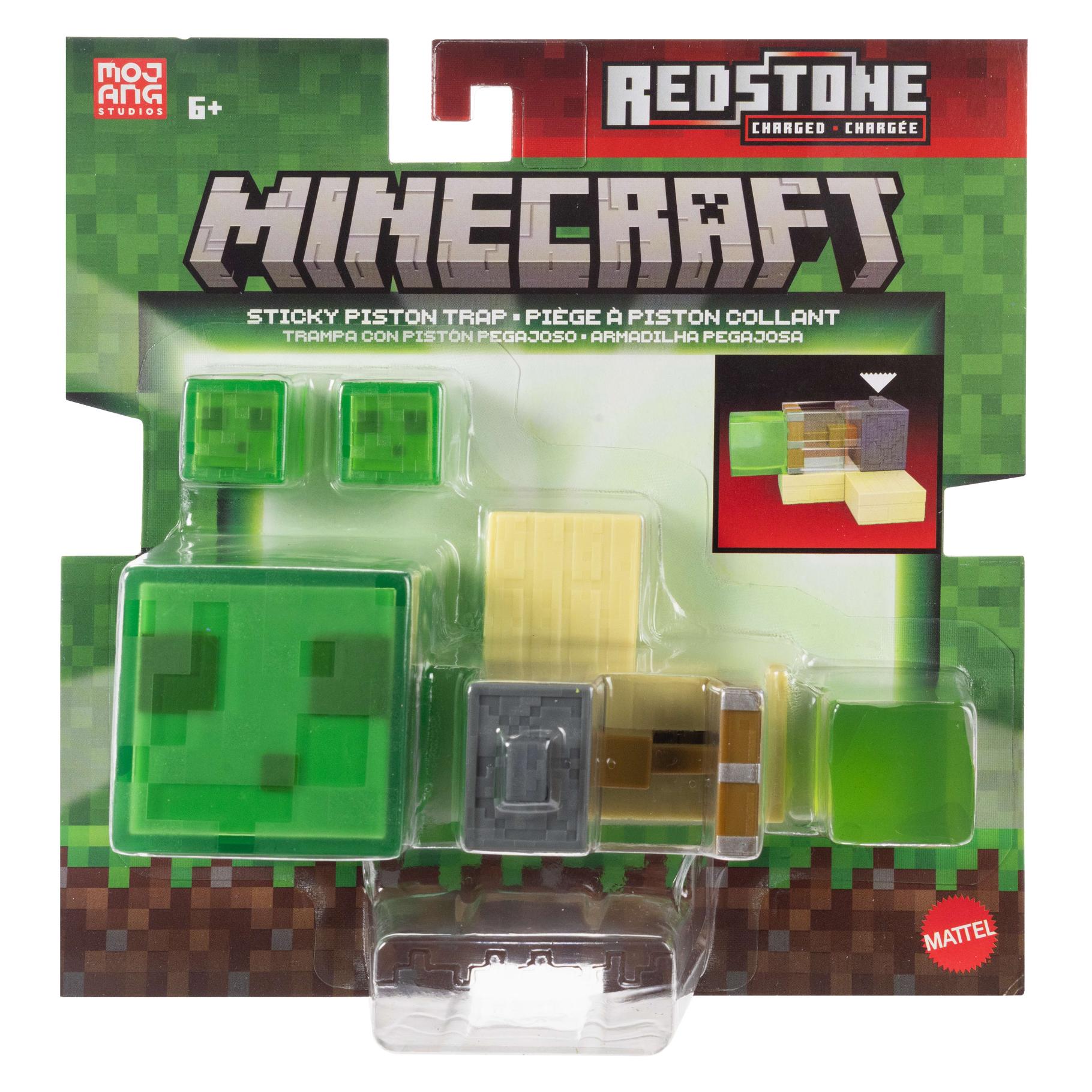 Top1Toys Minecraft 8cm figuur activation sticky piston