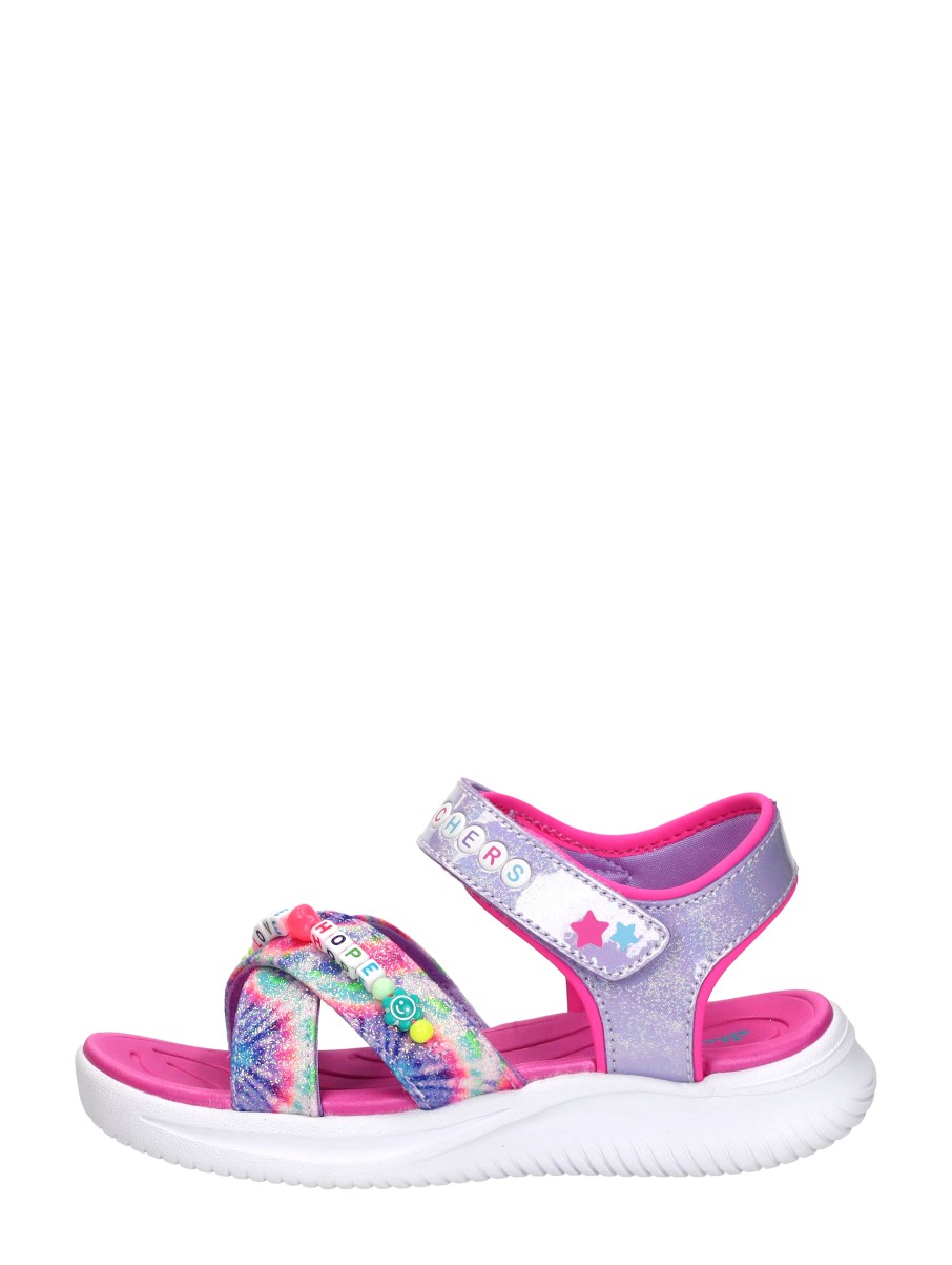 SKECHERS - Jumpster Sandal - Tie Dye Bffs - Roze