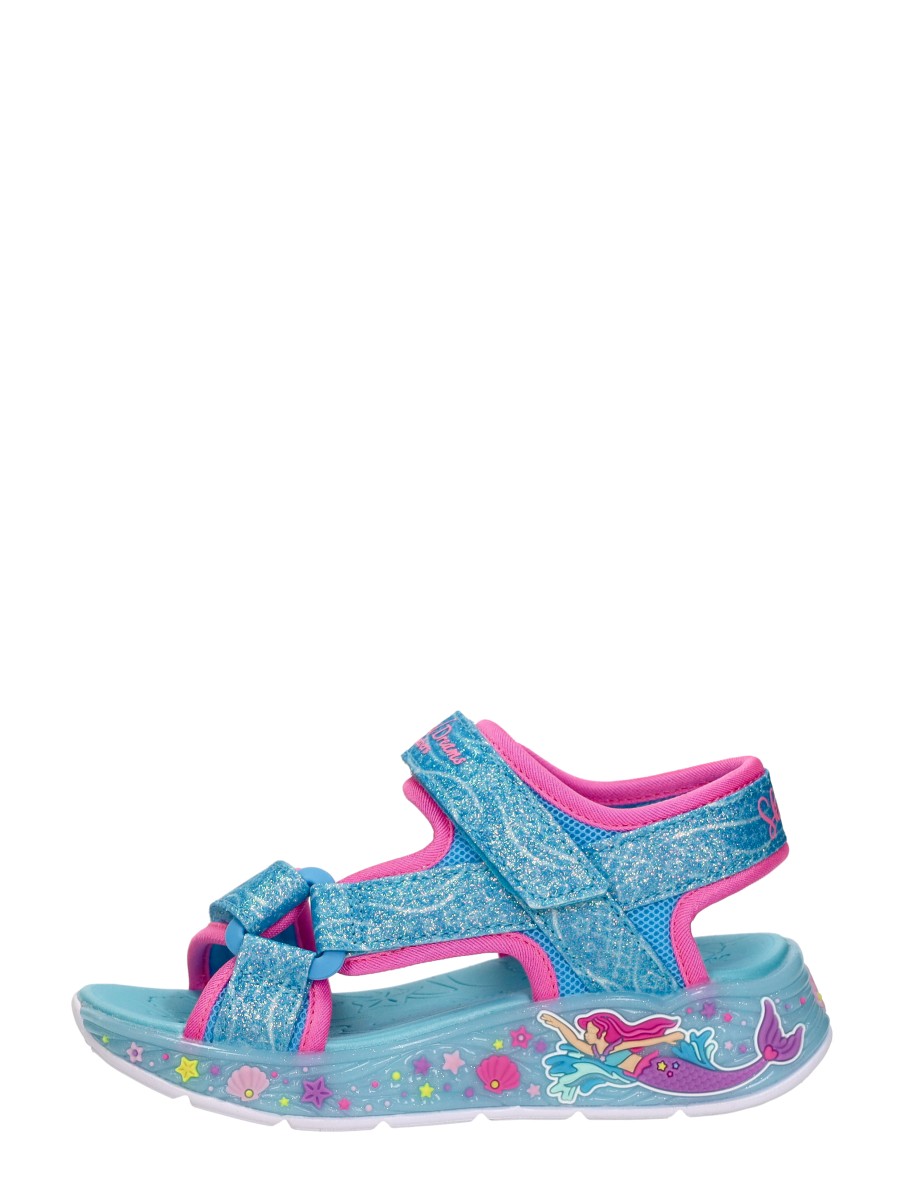 SKECHERS - Mermaid Dreams Sandal - Blauw