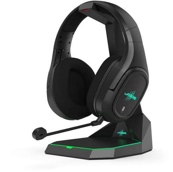 Draadloze gaming-headset SoundZ 920 + station, zwart