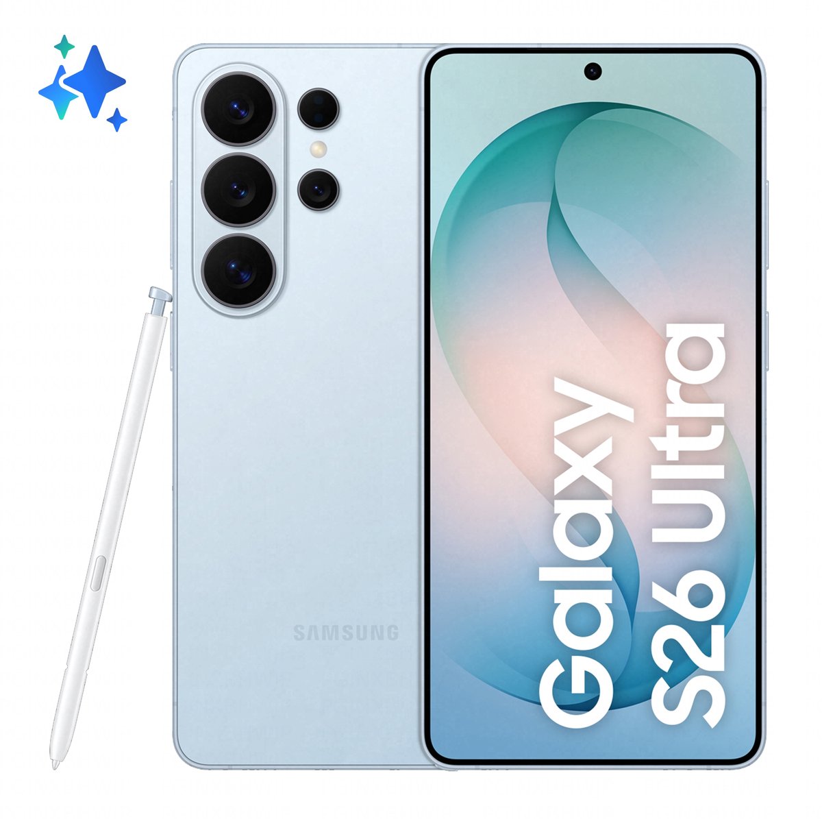 Samsung Galaxy S26 Ultra 5G Dual SIM 12 GB 256 GB Blauw