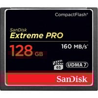Sandisk 128GB Extreme Pro CF 160MB/s CompactFlash, Tarjeta de memoria