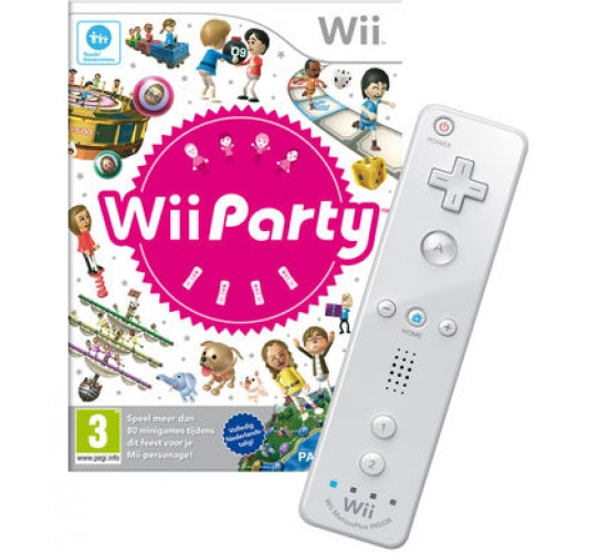 Nintendo Wii Party + Remote (White)