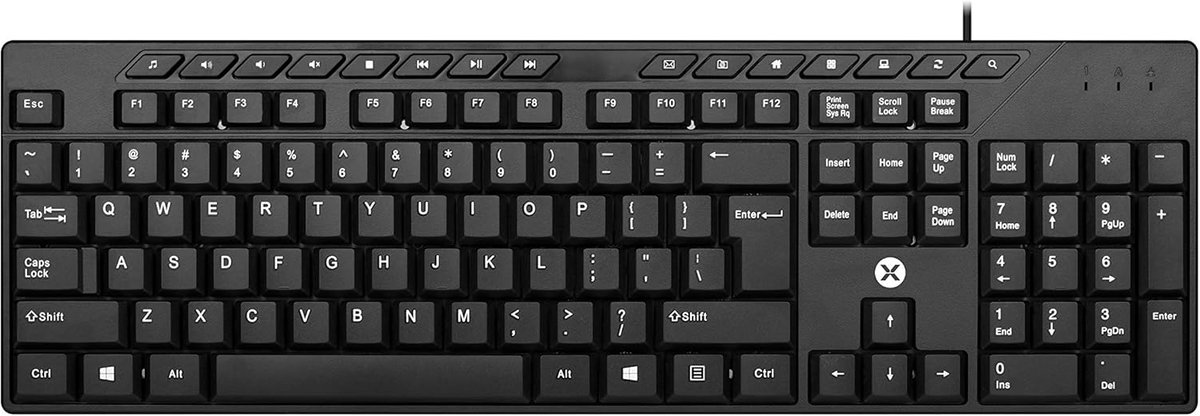 Bedraad Toetsenbord Standaard QWERTY Layout voor Dagelijks Gebruik