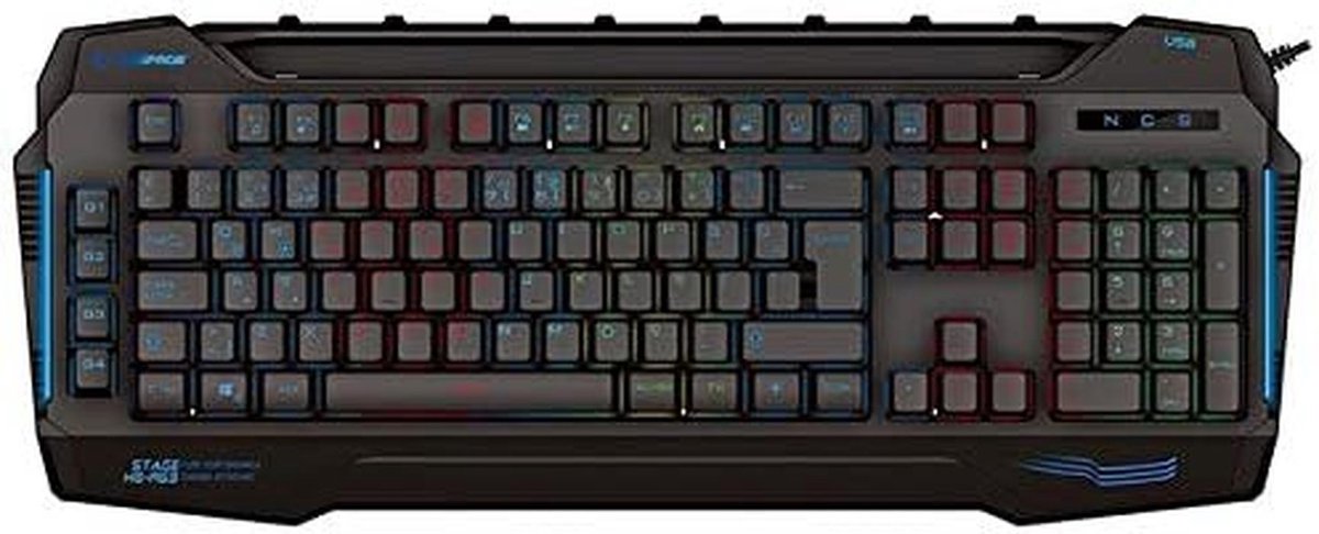 RGB Gaming Toetsenbord met Sound Sensitive Verlichting en Macro Functies