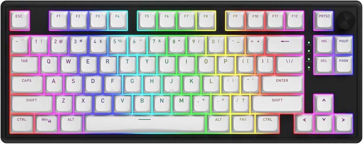 Draadloos Compact Gaming Toetsenbord - Geschikt voor Gaming en Werk