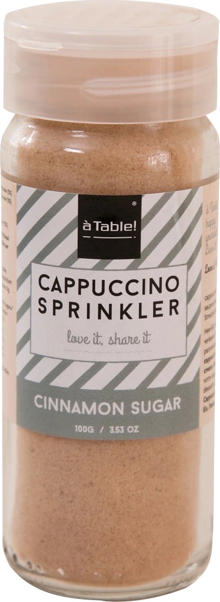 Table - Cappuccino Strooier Cacao - 6x 50g