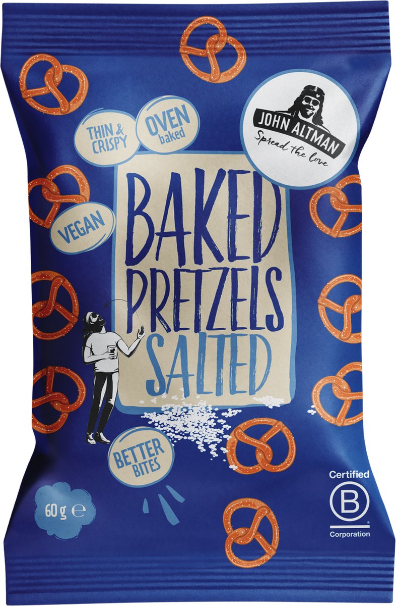 John Altman - Baked Pretzels Mini - 12x 60g