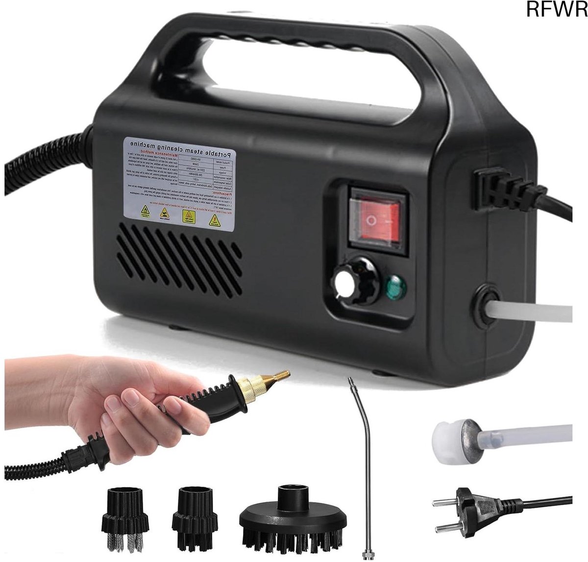 RFWR® Multifunctionele hogedruk stoomreiniger voor een grondige huishoudelijke reiniging
