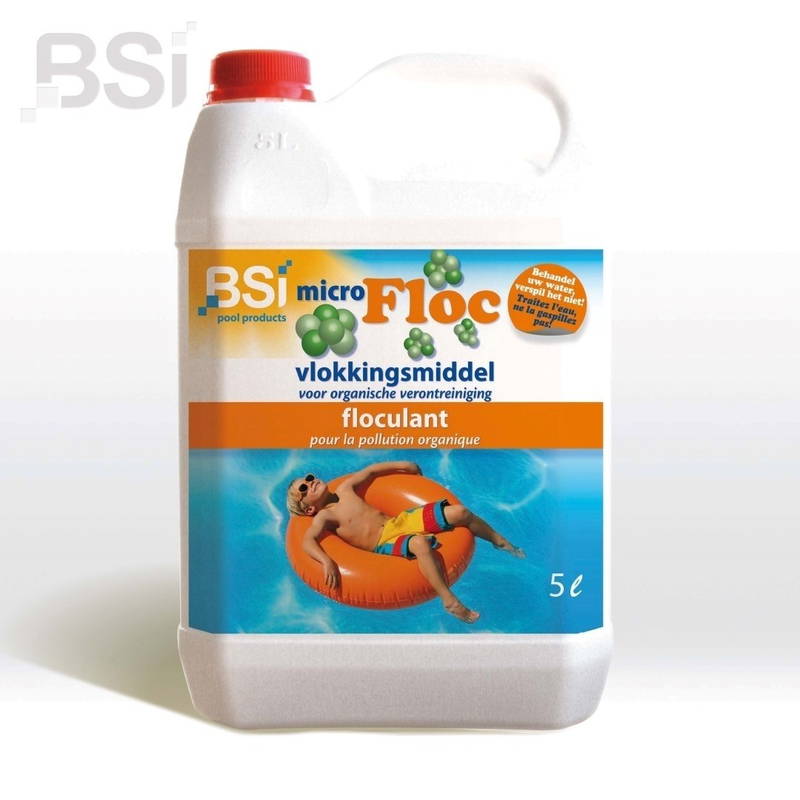 Bsi Micro floc 5 liter Zwembadonderhoud -