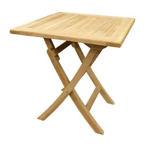 Buitengewoon de Boet Teak klaptafel 70x70x75 cm Buitengewoon Boet - - Bruin