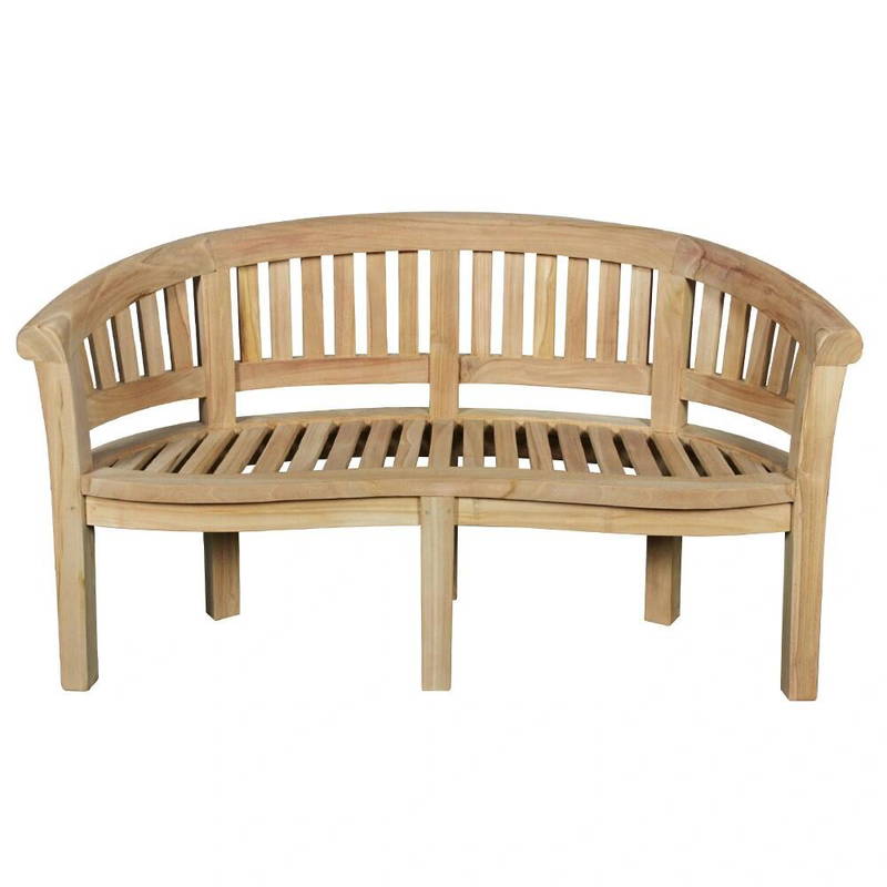 Buitengewoon de Boet Enggano Tuinbank Teak 158 cm - - Bruin