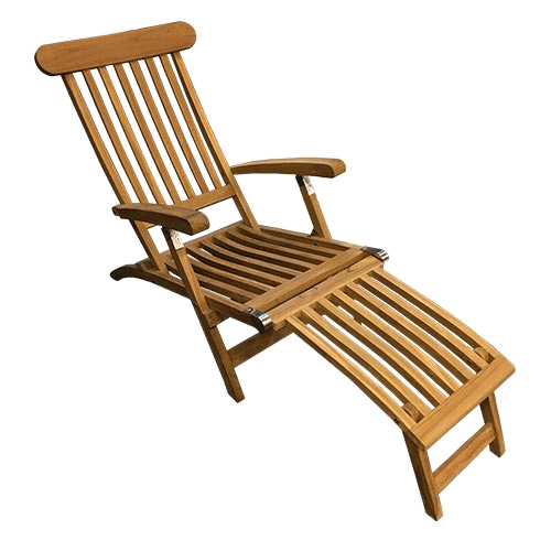 Buitengewoon de Boet Deckchair Steamer Natural -