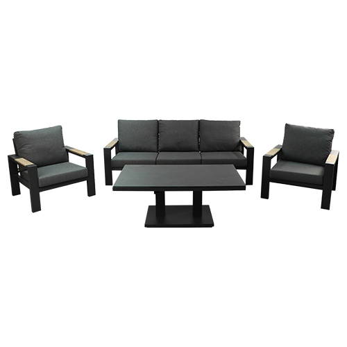 Buitengewoon de Boet Benton Sofa Loungeset Antraciet -