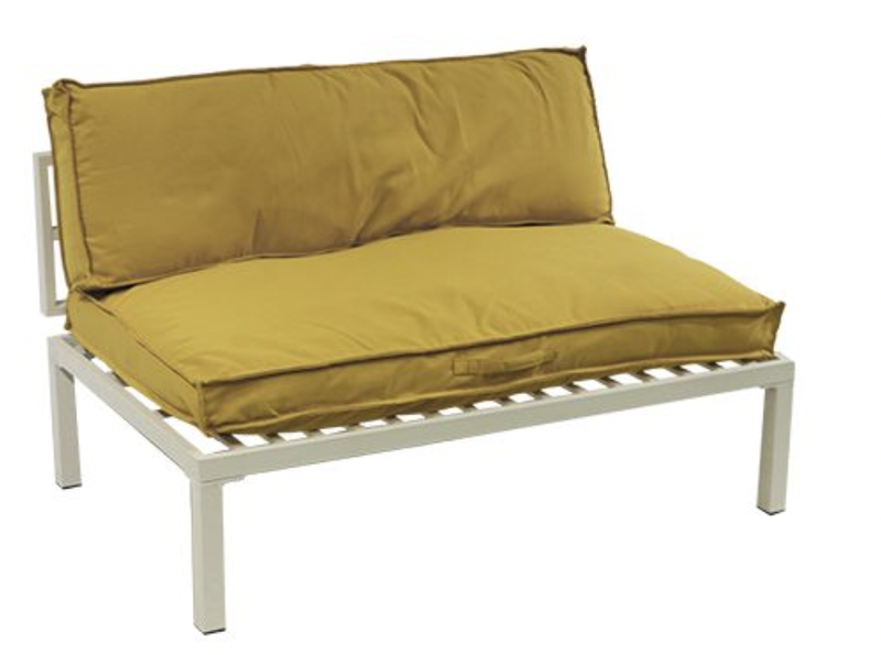 Own Cairo Pallet Bank White tuinmeubel -