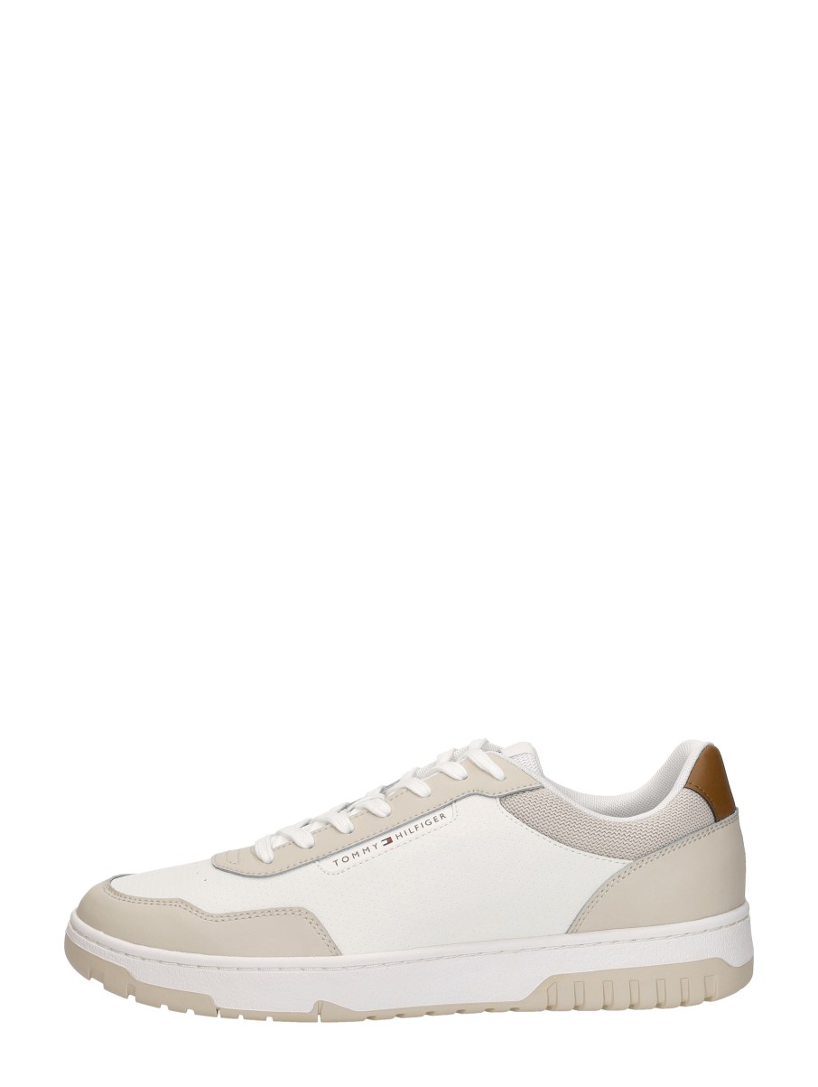Tommy Hilfiger - Basket Core Lite Lth Block - Beige