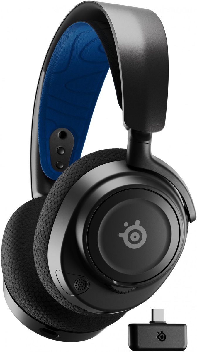 Steelseries Arctis Nova 7P - Draadloze Gaming Headset - PS5/PS4 - Zwart