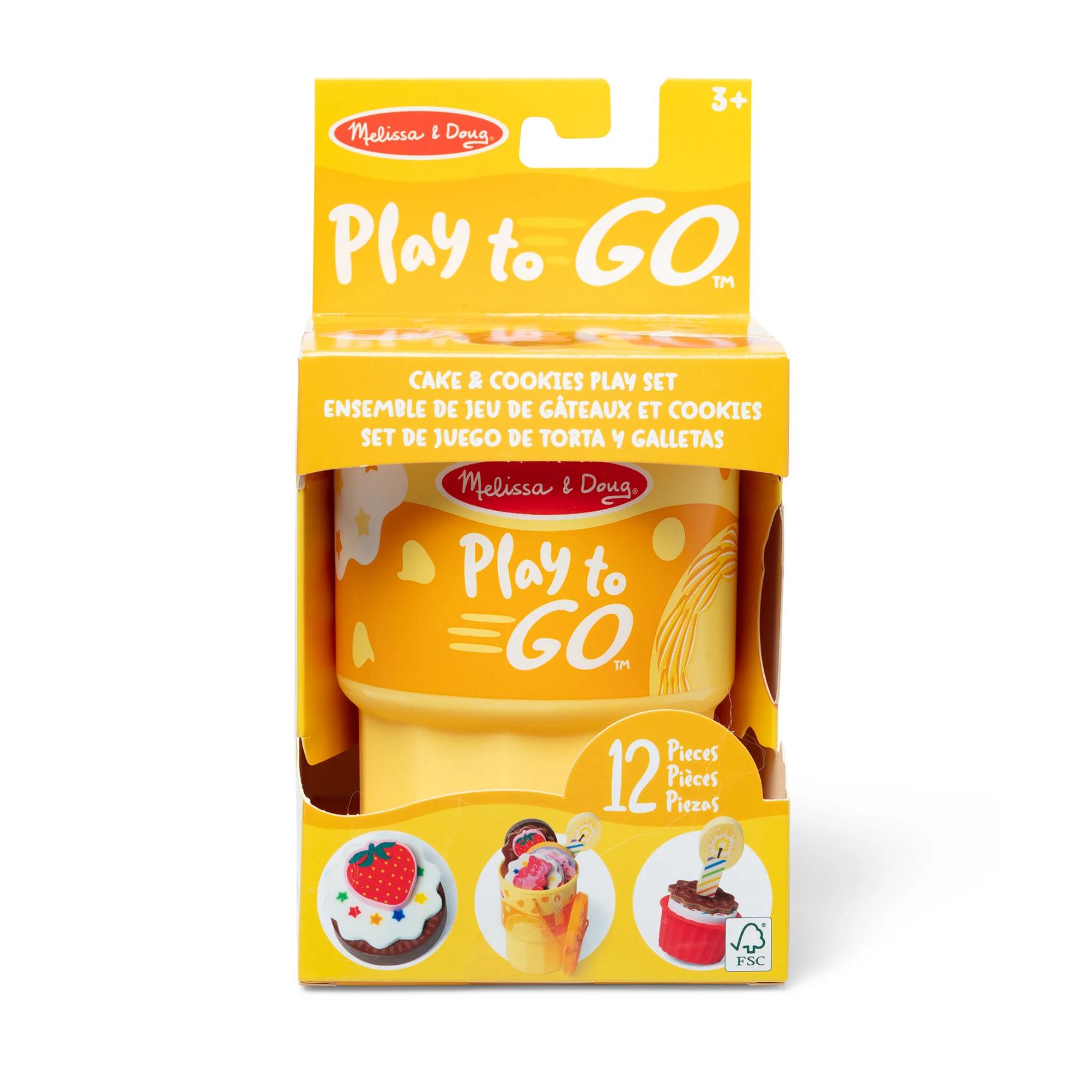 Top1Toys Melissa & Doug Play To Go Cup Cake & Cookies
