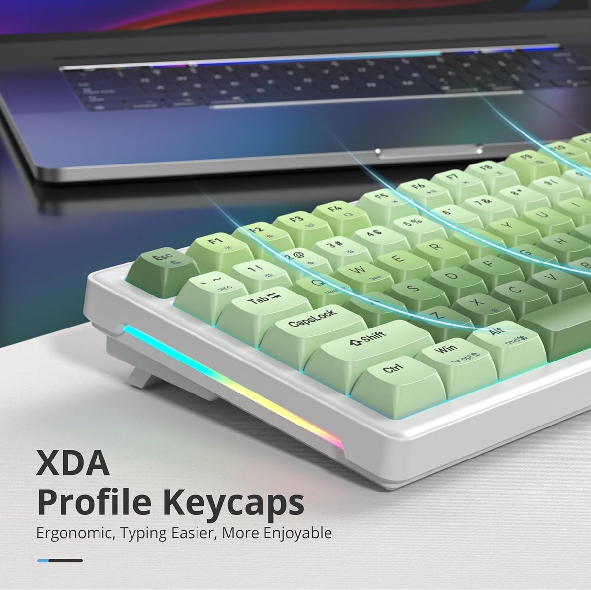 Mechanisch Toetsenbord 75% Compact met Gasket Mount en RGB Verlichting