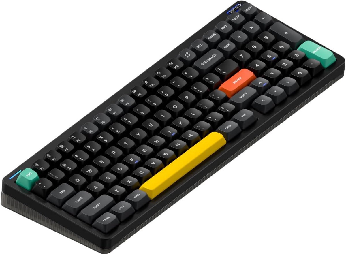 Draadloos Mechanisch Toetsenbord met 96% Layout en RGB Verlichting