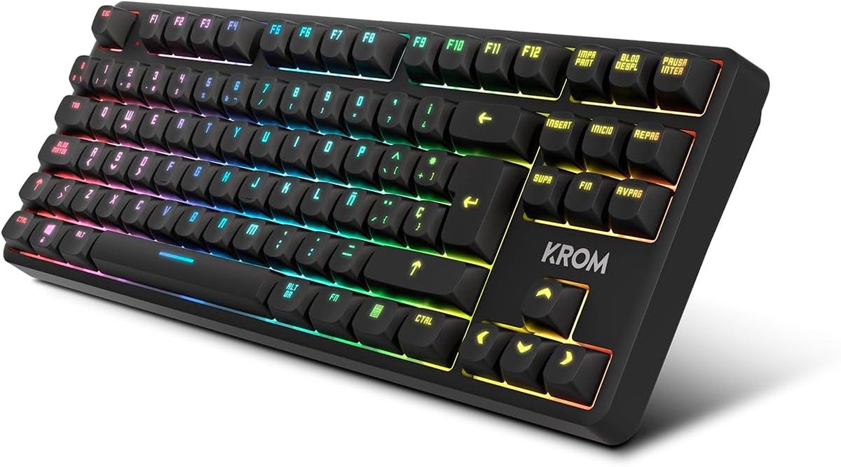 Mechanisch Gaming Toetsenbord TKL Hot-Swappable RGB Draadloos met 3 Modi