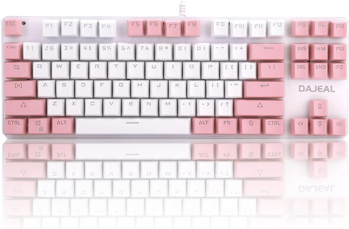 Mechanisch Gamingtoetsenbord met LED Verlichting en 87 Toetsen