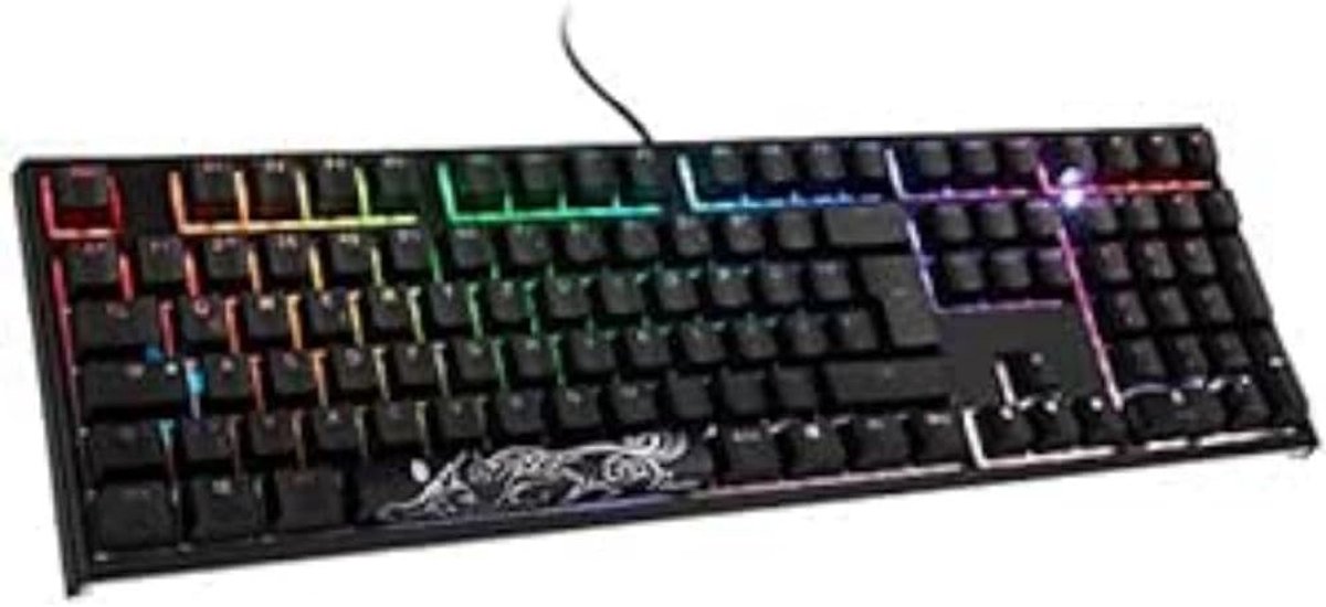Mechanisch Gaming Toetsenbord met Cherry-MX Black Switches en RGB Verlichting