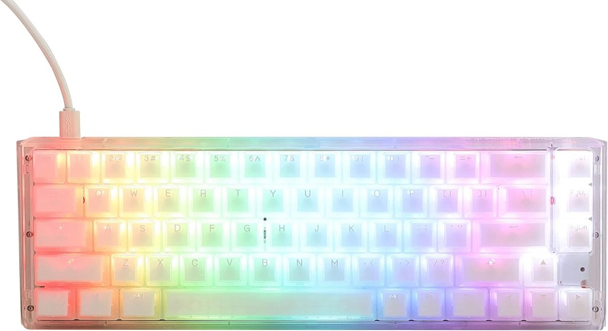 Compact 65% Gaming Toetsenbord (US Layout) met Tactiele Switches en RGB Verlichting