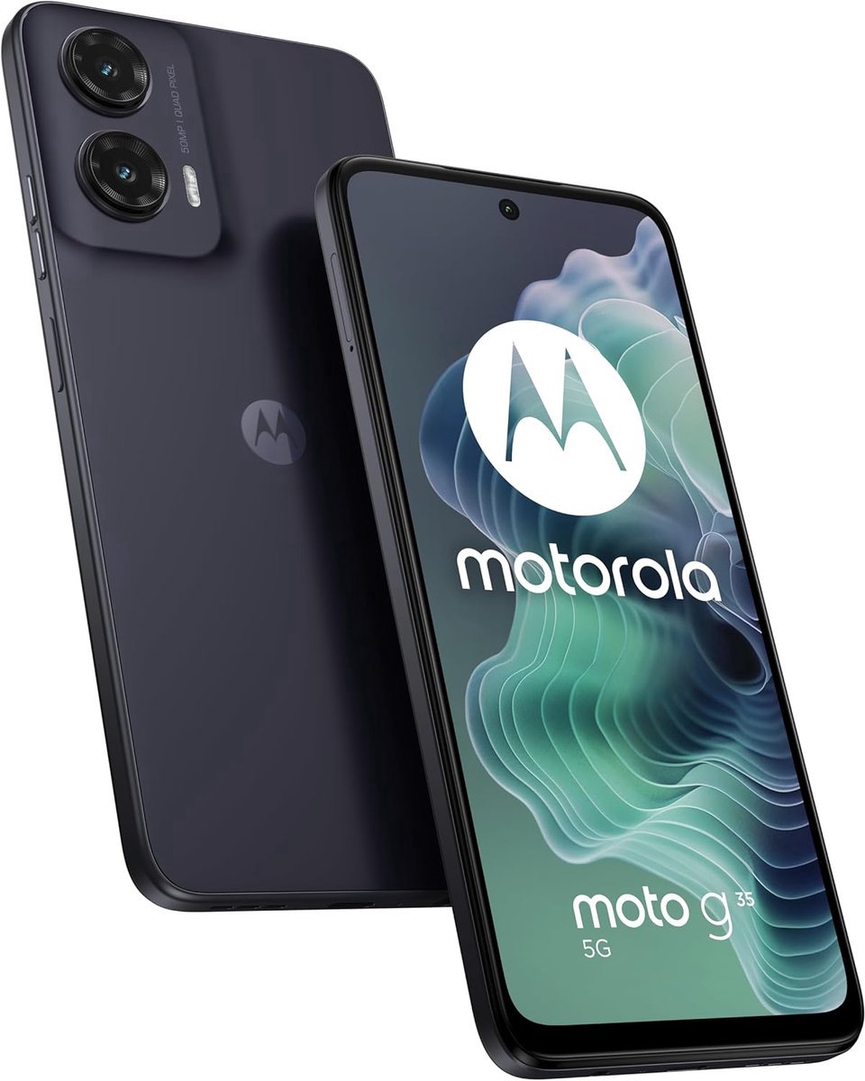 Motorola Moto G35 5G 4GB/256GB Zwart (Middernachtzwart) Dual SIM