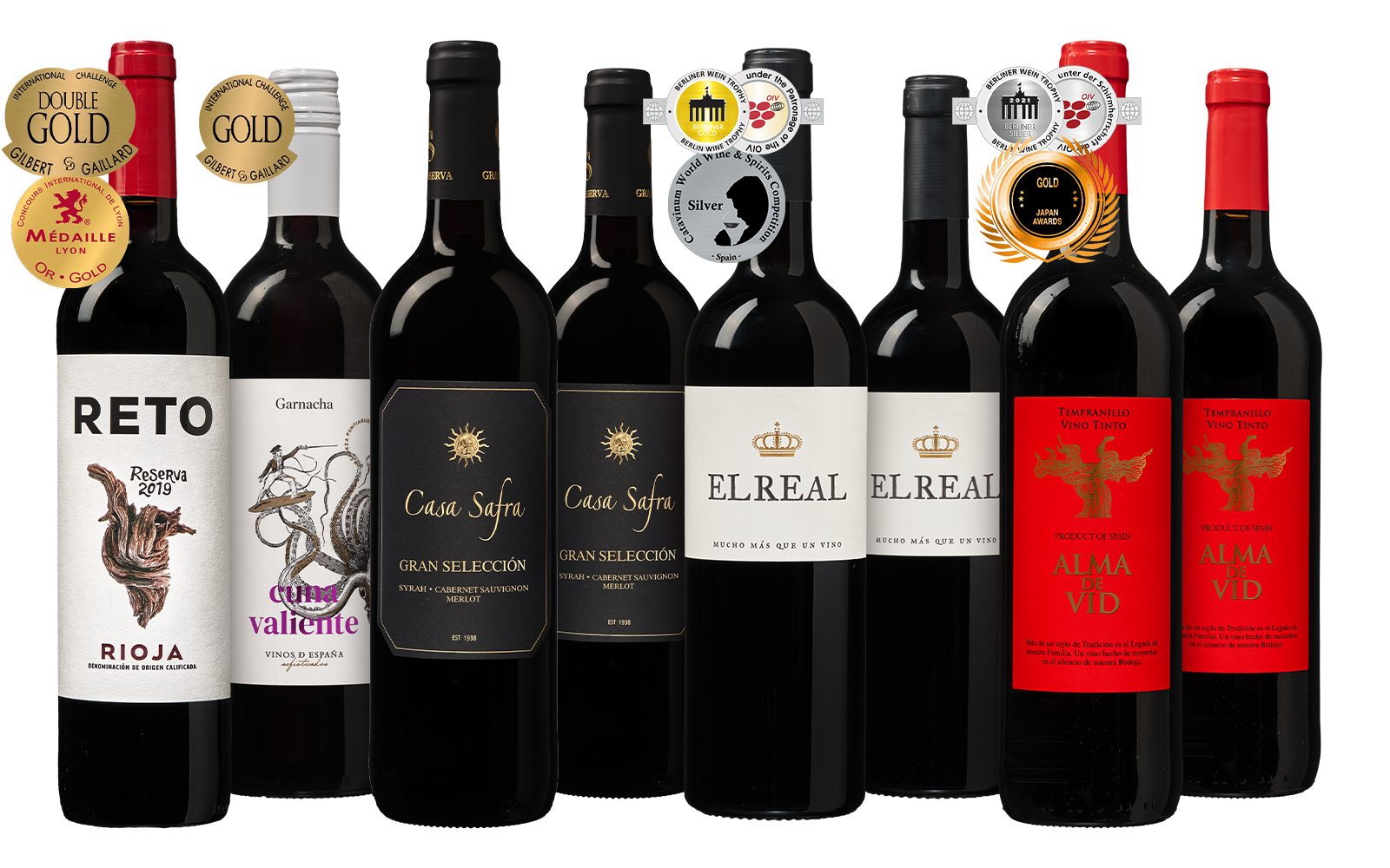 Wijnvoordeel Wijnpakket Spanje - Rood