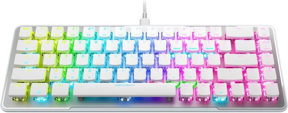 Compact 65% Optisch Gaming Toetsenbord met RGB Verlichting en Programmeerbare Knoppen
