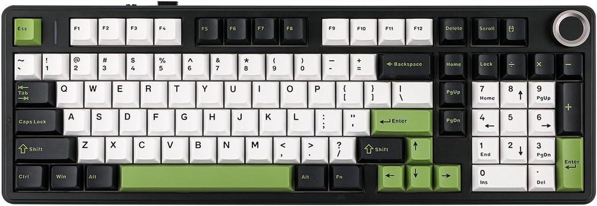 96% Mechanisch Gaming Toetsenbord met Hot Swappable Functie en RGB Verlichting