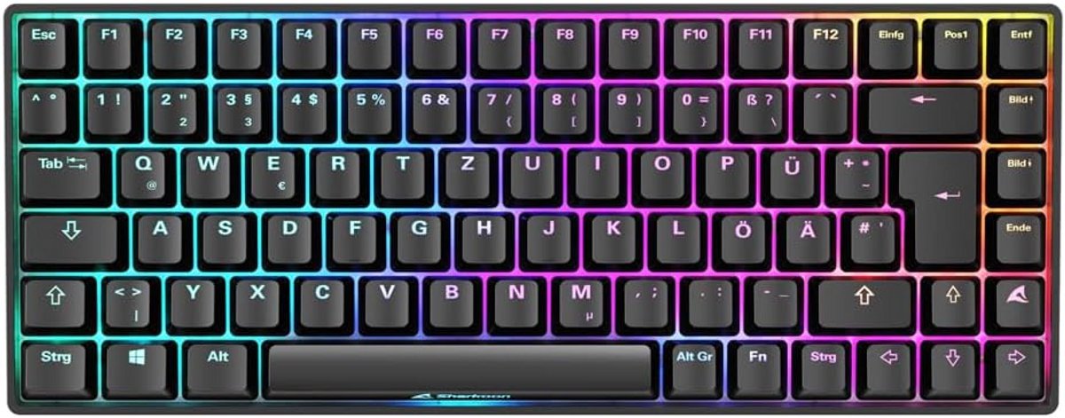 RGB Gaming Toetsenbord met 75% Lay-out en Hot-Swap Functionaliteit