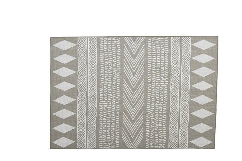 Garden Impressions Gretha Ibiza karpet vloerkleed 160x230 taupe -