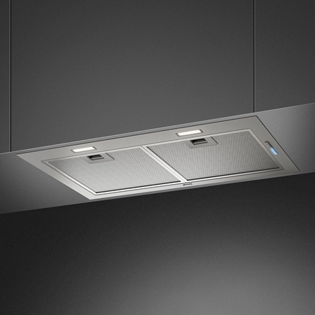 SMEG KSG70HPE Universeel Esthetisch Inbouw Afzuigkap - 72 cm - Silver