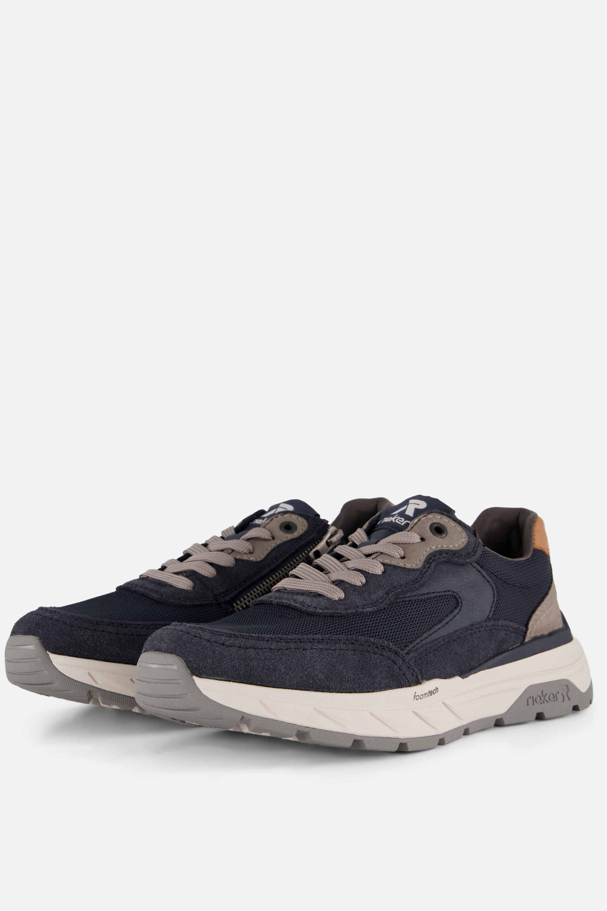 Rieker - Sneakers Laag - Blauw