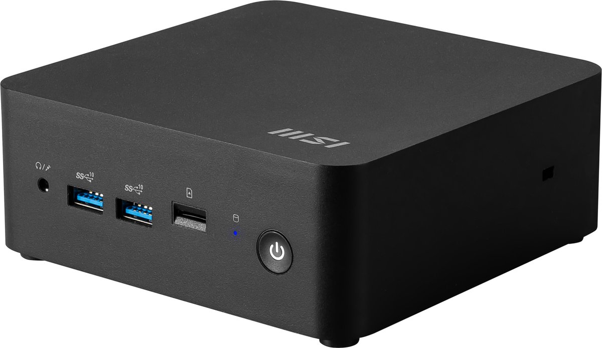 MSI Cubi NUC 1M-003EU - Mini PC - Intel Core 3 100U - 8GB DDR5 RAM - 512GB SSD - Windows 11 Pro