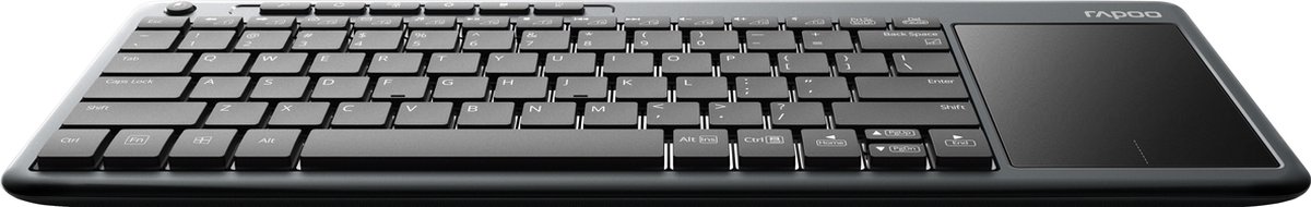 K2600 Multimedia Toetsenbord AZERTY(BE) Zwart