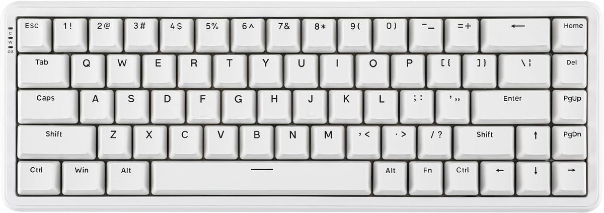 Compact Mechanisch Gaming Toetsenbord met Magneet Switches, 8K Polling Rate en RGB Verlichting