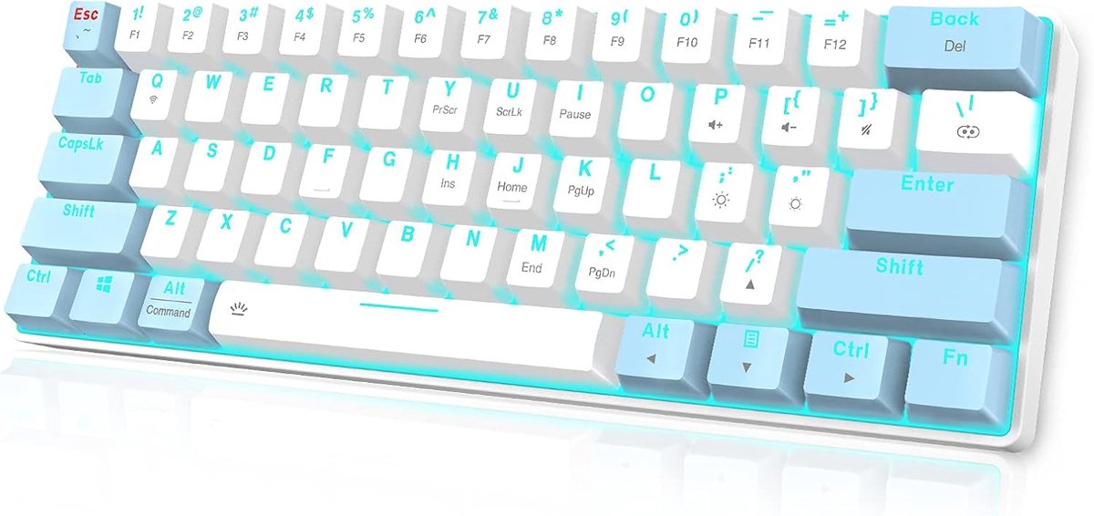 Draadloos Mechanisch Toetsenbord met Bluetooth