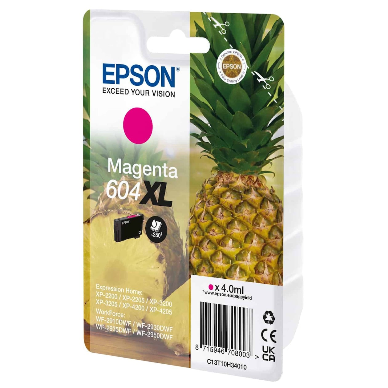 Epson 604XL Cartridge Inkt - Paars