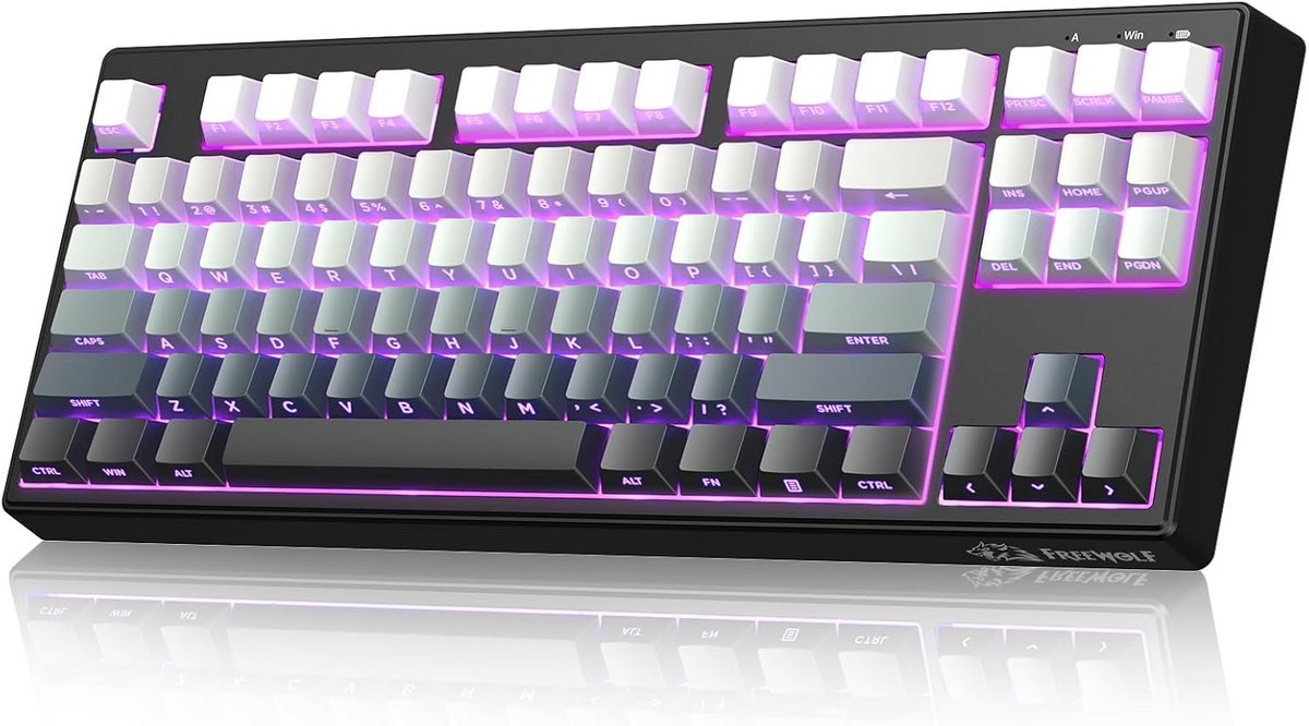 Wireless Keyboard - Bluetooth Toetsenbord - Draadloos - Gaming - Qwerty - Laptopgebruik