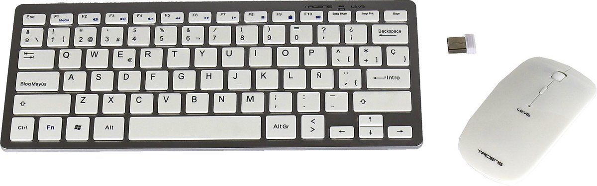 Keyboard and Wireless Mouse Tacens 6LEVISCOMBOV2