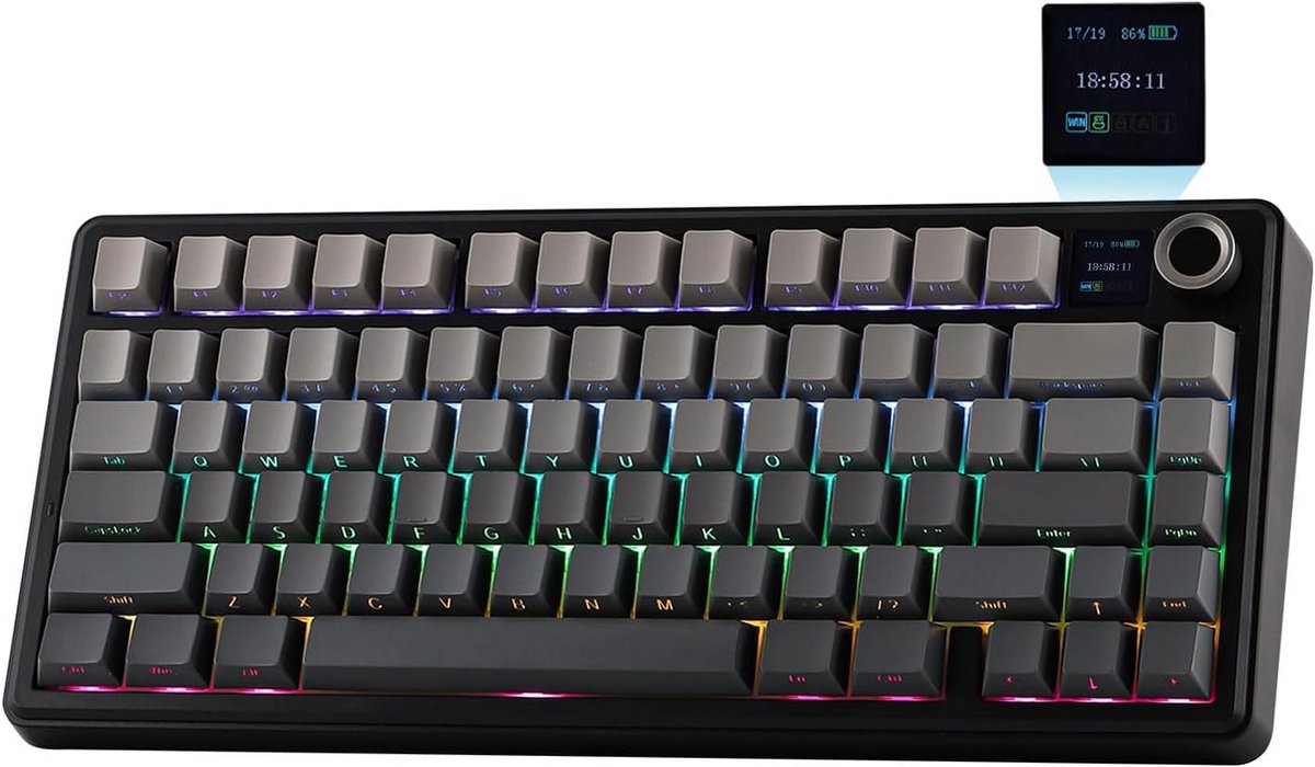 Wireless Keyboard - Bluetooth Toetsenbord - Draadloos - Gaming - Qwerty - Lange batterij
