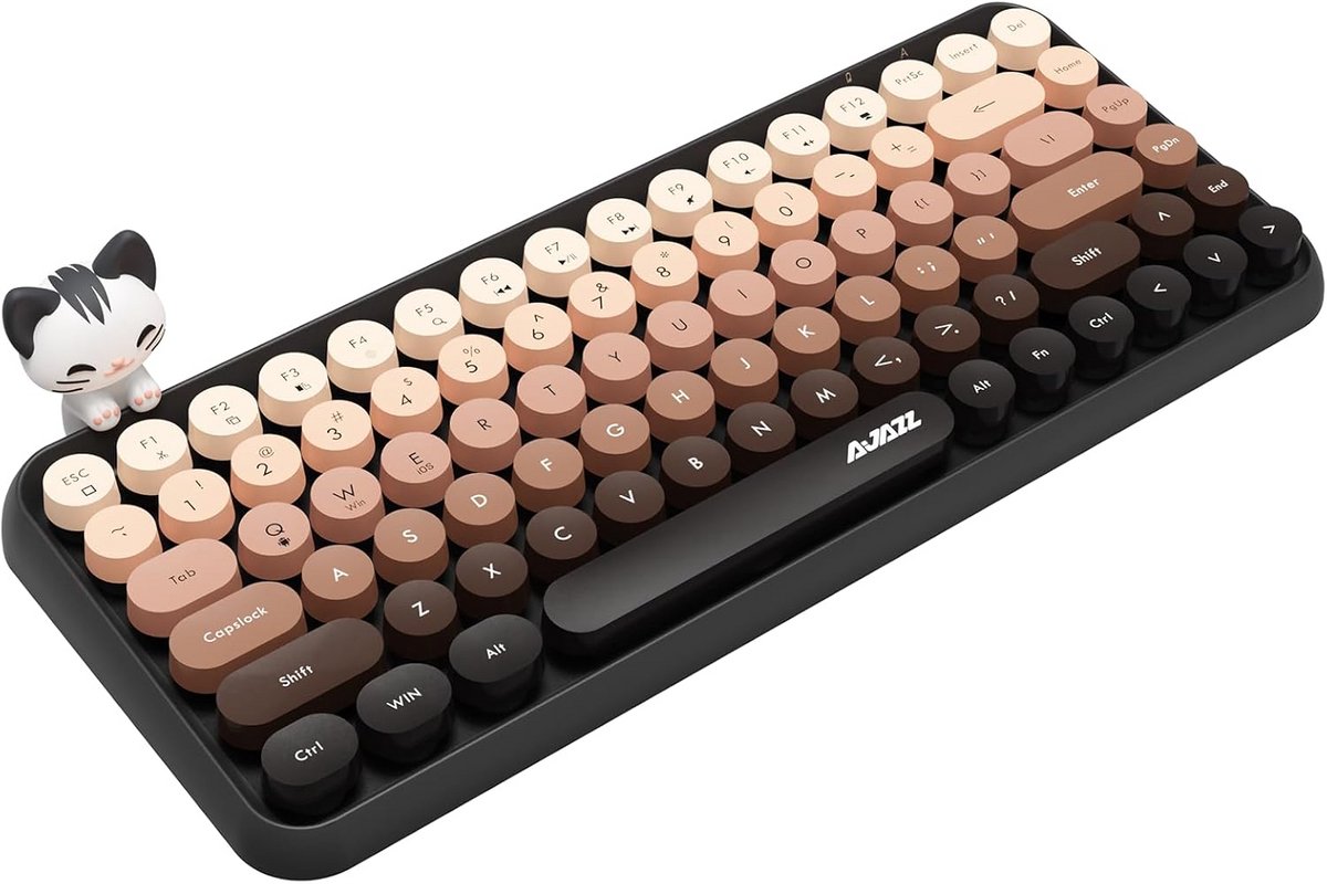 Wireless Keyboard - Bluetooth Toetsenbord - Draadloos - Gaming - Qwerty - Toetsenbordmat